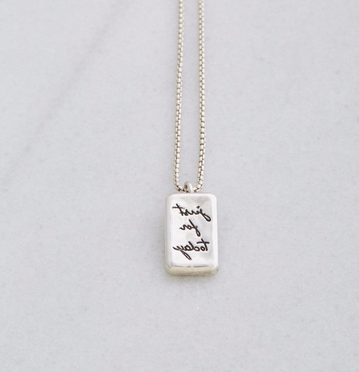 Reflections "Just For Today" Pendant and Chain - Fearless Inventory